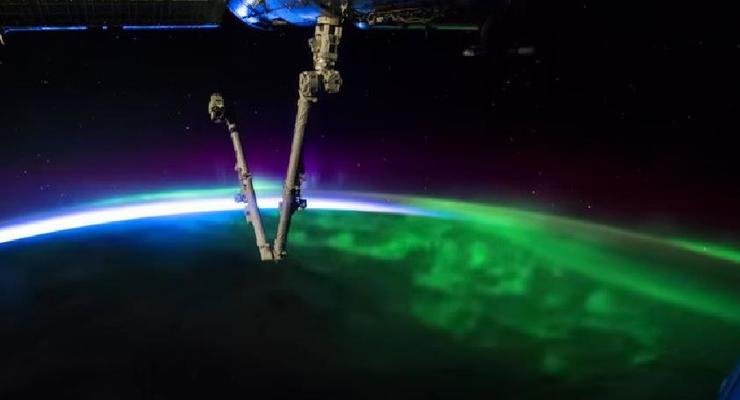 Астронавт опубликовал захватывающие кадры Земли с борта МКС