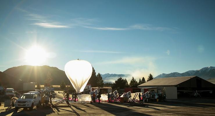 Интернет для всех: Google тестирует воздушные шары с Wi-Fi