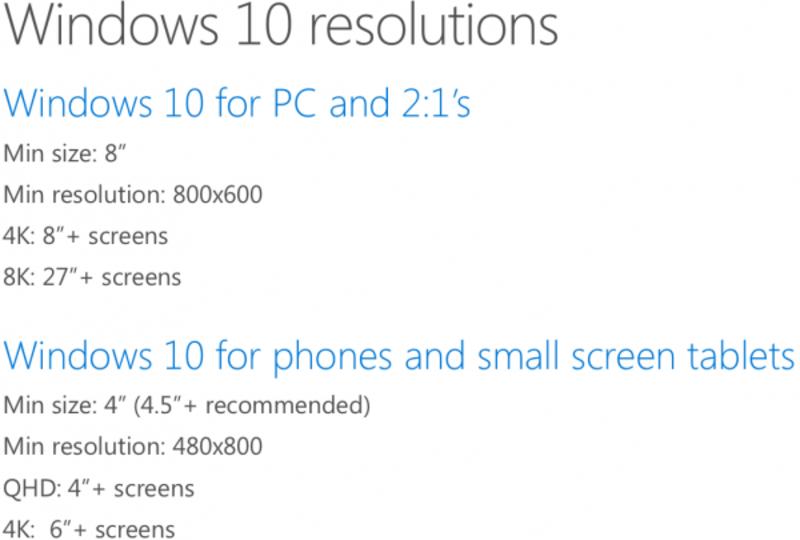 В Windows 10 появится поддержка мониторов разрешением 8K / Скриншот