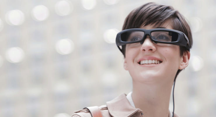 Sony выпустила очки дополненной реальности SmartEyeglass