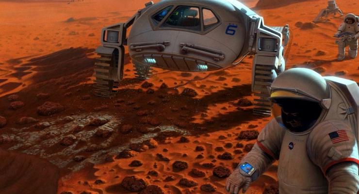 Американцы назвали сроки первой высадки людей на Марсе