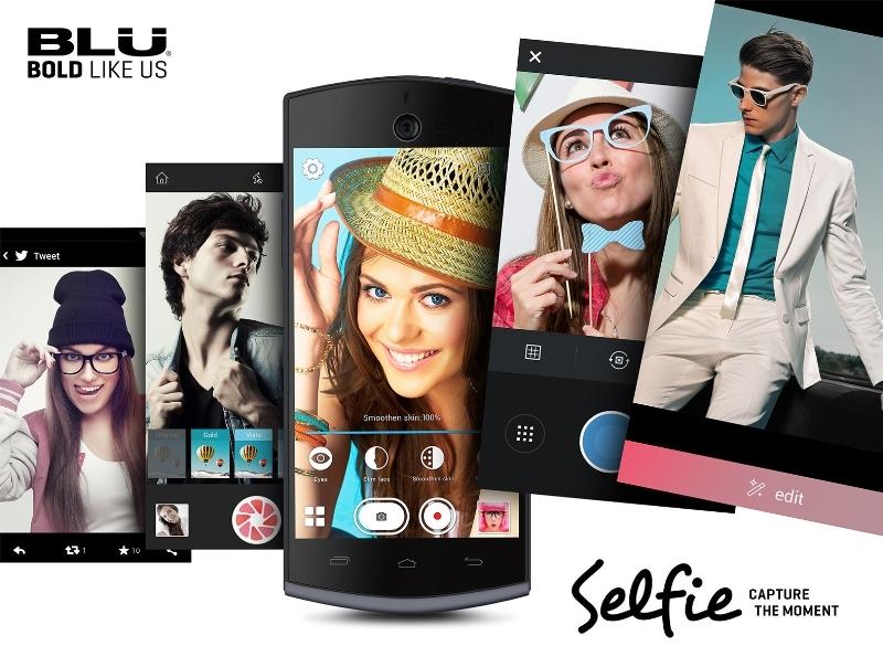 Селфи единым: Телефон BLU Selfie оборудовали фронтальной камерой на 13 Мп / bluproducts.com