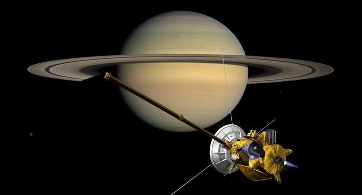 Спутник NASA сфотографировал кольцо Сатурна вблизи
