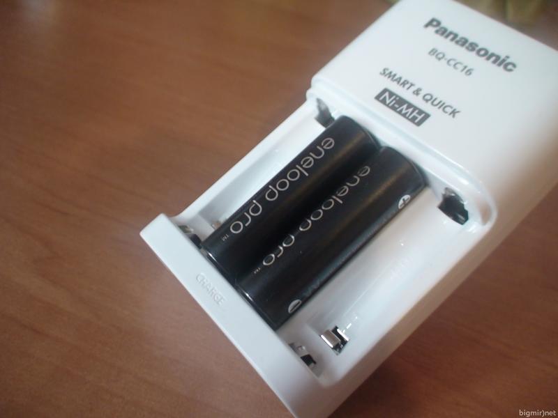 Заряжаем с умом: Обзор зарядного устройства Panasonic BQ-CC16
