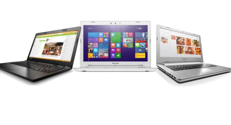 Lenovo представила новые домашние ноутбуки серии Z и ноутбук ideapad 100