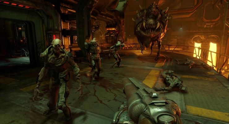 В Сети появился ролик с геймплеем новой части Doom и дата выхода игры
