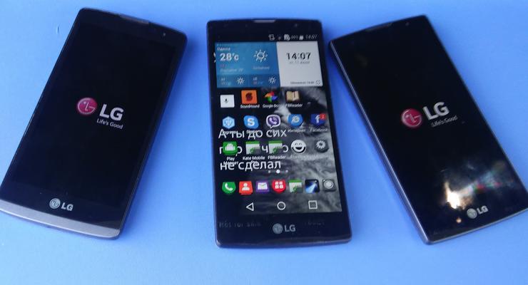 Простая тройка: Обзор телефонов LG Magna, Spirit и Leon