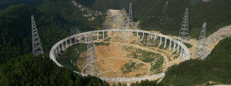 В Китае строят самый большой телескоп в мире / whatlauderdale.com
