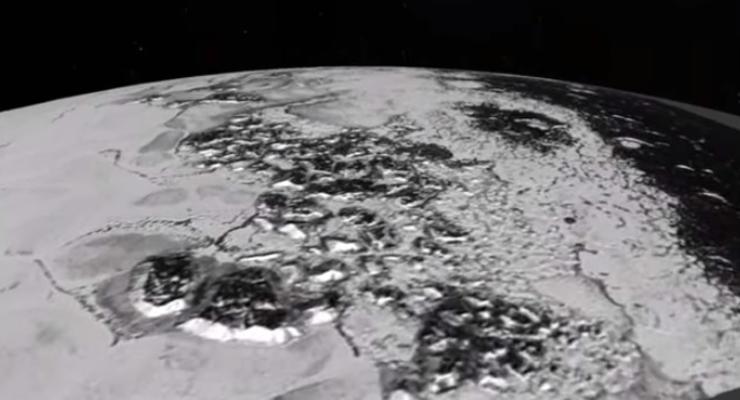 На Плутоне засекли движение ледников (видео)