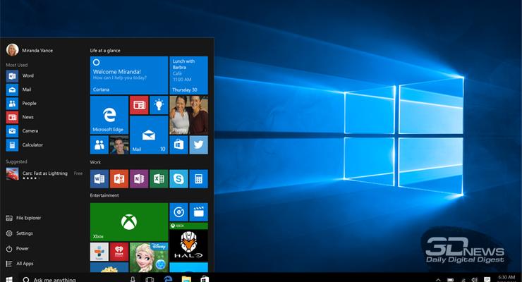 Что нового? 25 главных отличий Windows 10