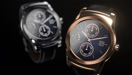 LG выпустит золотые "умные часы"