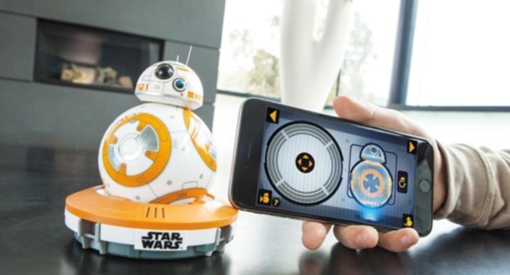 В Сети продают дроида из Звездных войн, которым можно управлять смартфоном