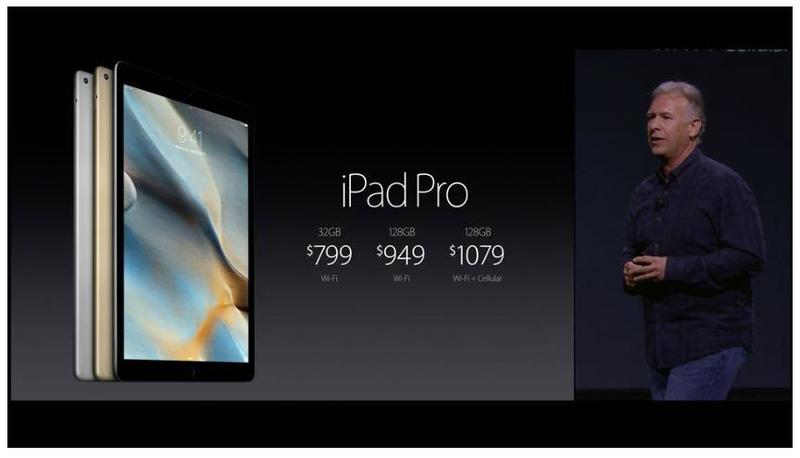 Новинки Apple: iPhone 6s, iPhone 6s Plus, iPad Pro, Apple TV и Apple Watch / Скриншот видео