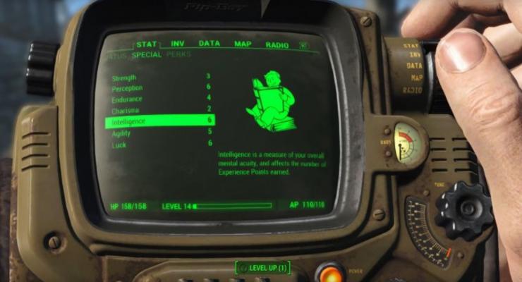 В Fallout 4 серьезно меняется система развития персонажа