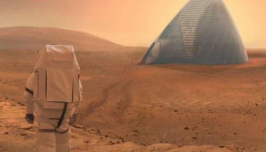 Ученые предлагают колонизировать Марс с помощью ледяных домов