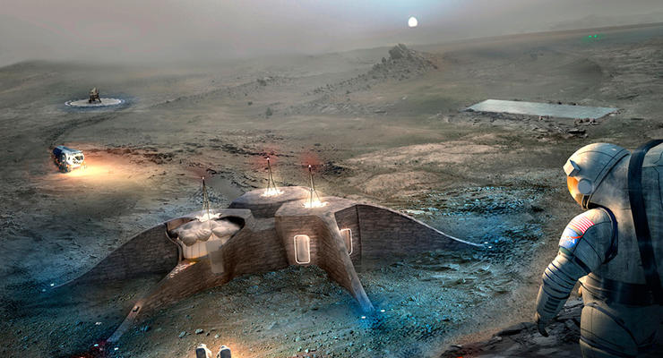Дом на Красной планете: ТОП-10 проектов для колонизаторов Марса