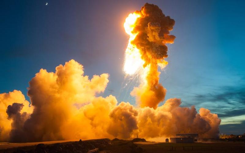 NASA опубликовало фото взрыва ракеты Antares / nasa.gov
