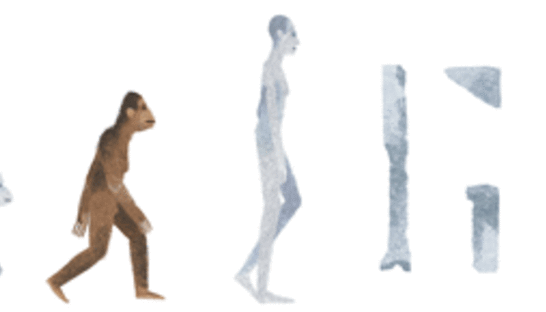 Google посвятил дудл предку человека Люси