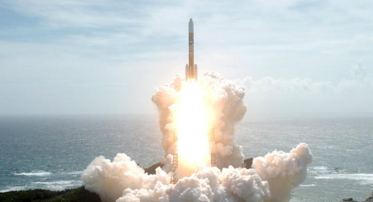 Япония провела первый в истории страны коммерческий пуск спутника
