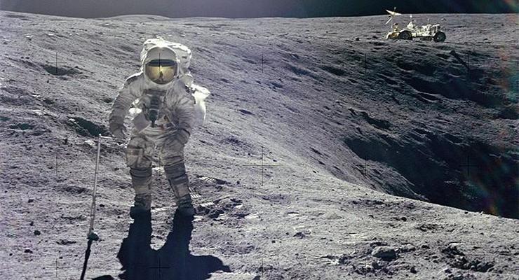 На Луне нашли кратер от падения ускорителя американской ракеты