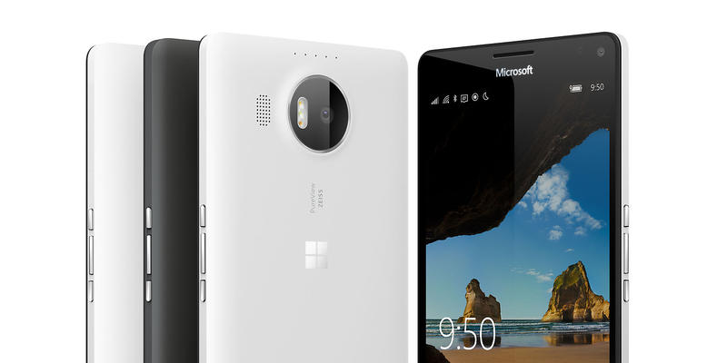 В Украине стали доступны телефоны Lumia 950 и Lumia 950 XL