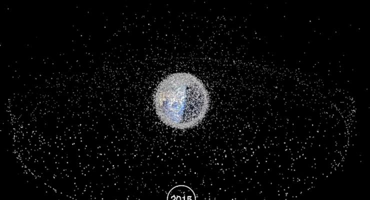 Космический мусор: Астроном показал, как засорена орбита Земли