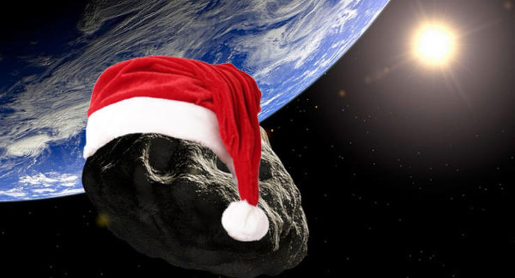Астрономы NASA сфотографировали рождественский астероид