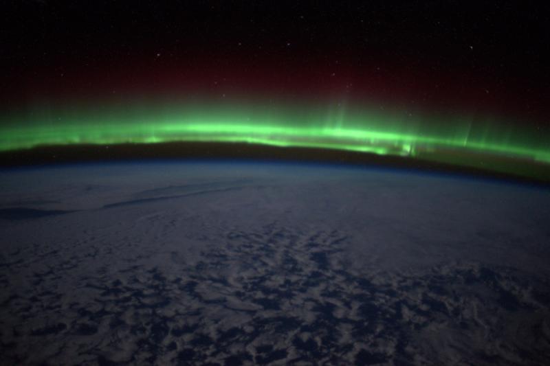 NASA показало полярное сияние с орбиты / flickr.com