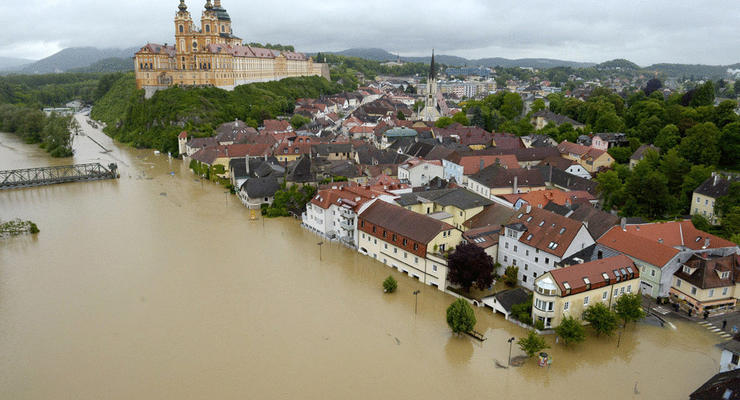 Европе предсказали разрушительные наводнения в этом веке