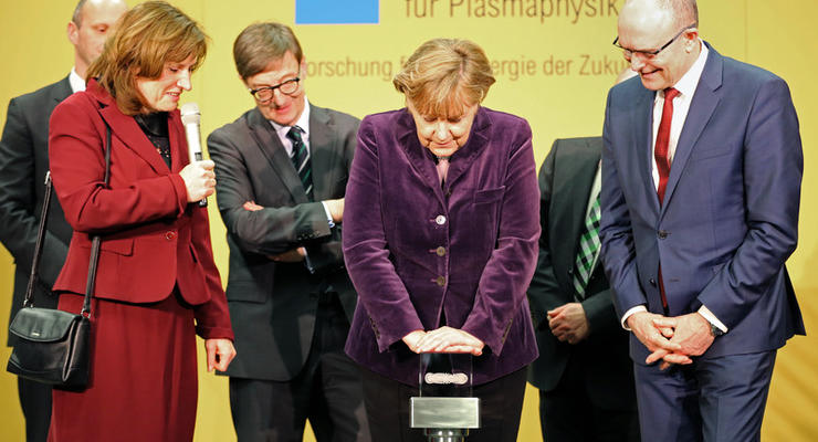 Ангела Меркель запустила термоядерный реактор в Германии