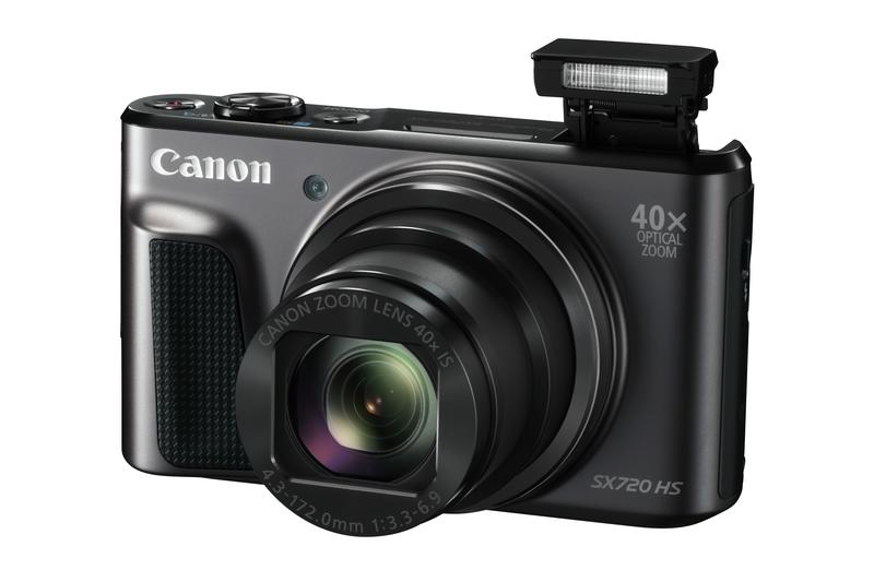 Canon анонсировала выход ультратонкой камеры PowerShotSX720 с 40-кратным зумом / canon.ua