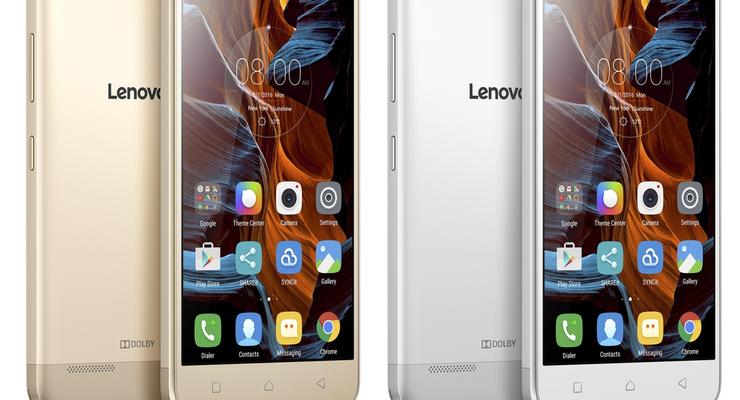 Lenovo анонсировала недорогие смартфоны Vibe K5 и Vibe K5 Plus