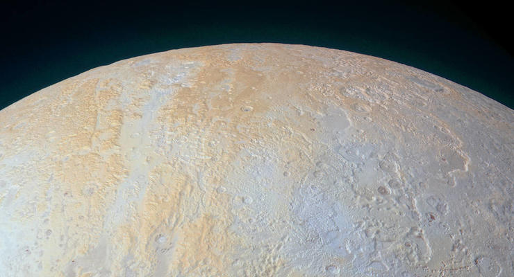 NASA показало ледяные каньоны Плутона