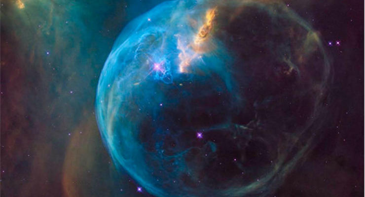 Космический телескоп Hubble показал гигантский Пузырь