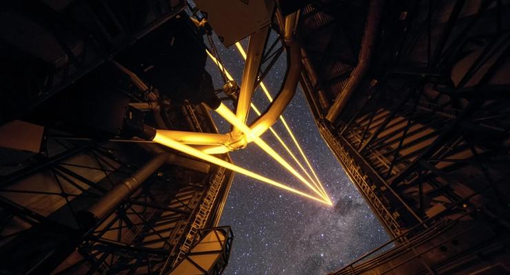 Испытана самая мощная в мире система лазерной искусственной звезды