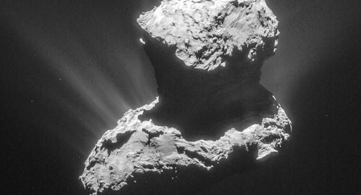 На комете Чурюмова-Герасименко обнаружили "кирпичики жизни"