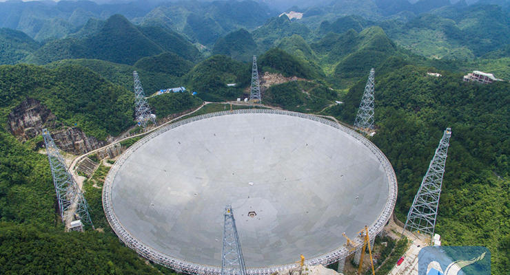 В Китае построили самый большой телескоп в мире