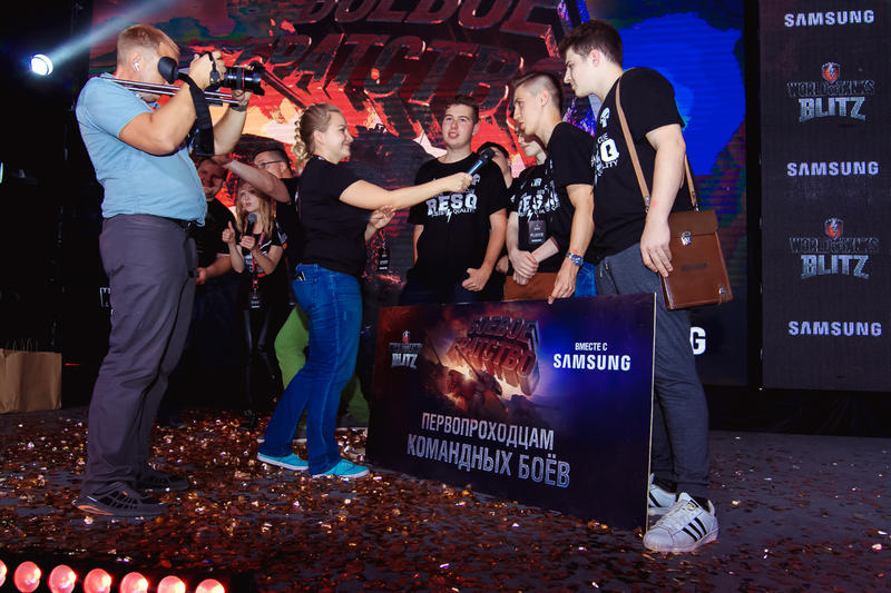 Максимальное удовольствие от игры: Samsung и Wargaming провели оффлайн-состязание по World of Tanks Blitz