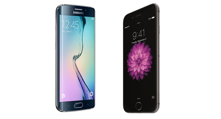 Сравнительный обзор Apple iPhone 6 и Samsung Galaxy S6 edge