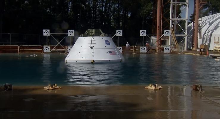 NASA испытало марсианский корабль на воде