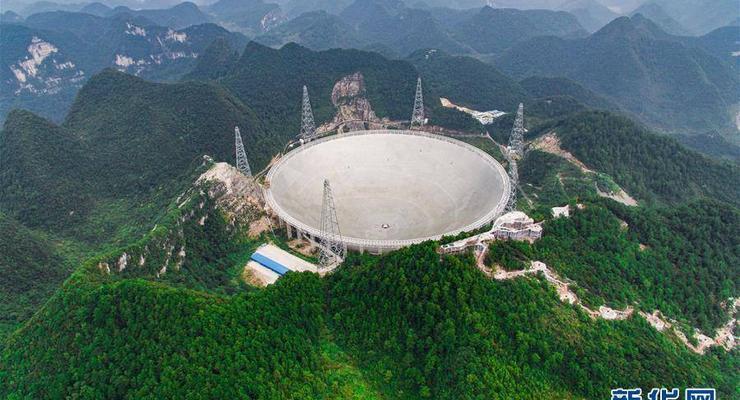 Китай введет в эксплуатацию радиотелескоп площадью в 30 футбольных полей