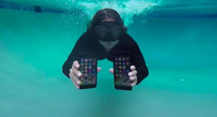 Новые iPhone 7 и Watch Series 2 протестировали под водой