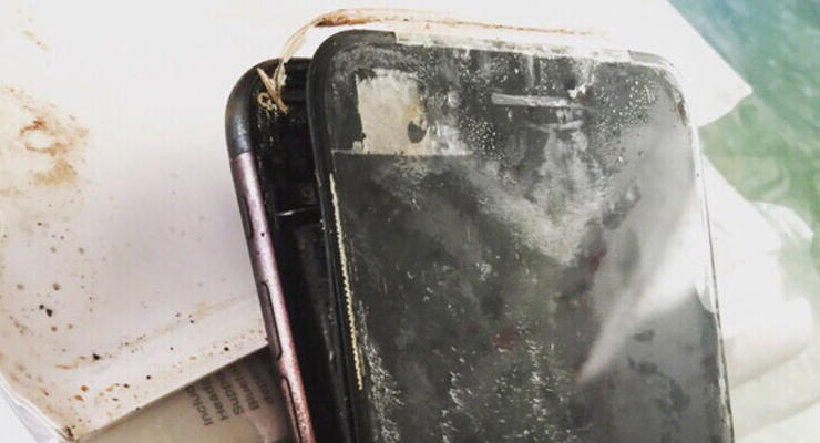 Зафиксирован первый случай взрыва iPhone 7