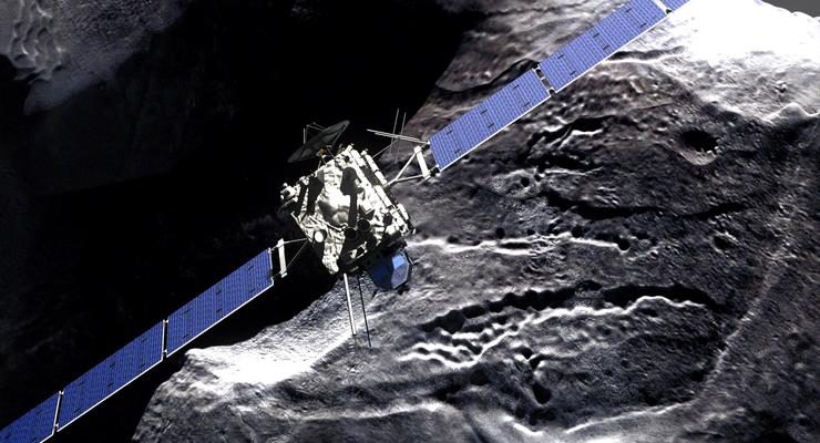 Зонд Rosetta приземлился на комету Чурюмова-Герасименко