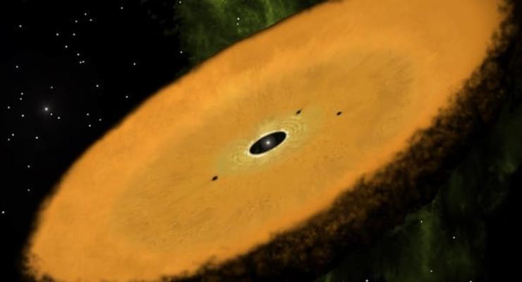 Астрономы обнаружили древнейший околозвездный диск