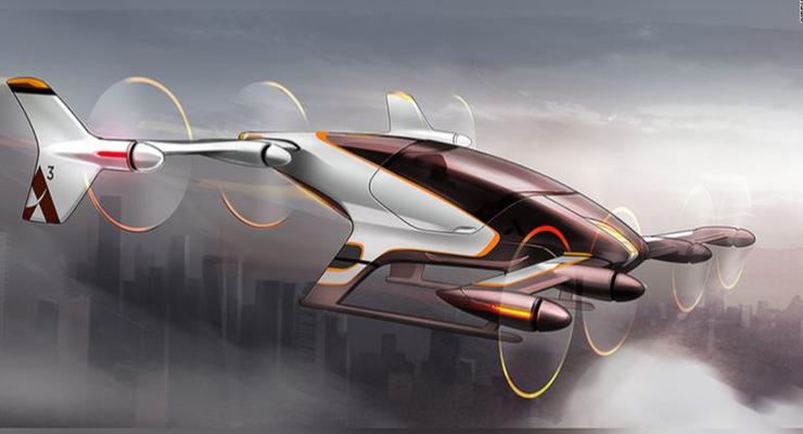Компания Airbus показала проект летающего такси