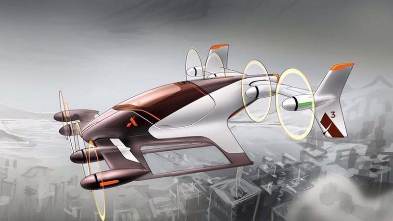 Компания Airbus показала проект летающего такси