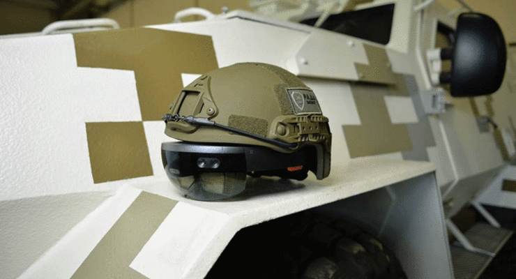 В Украине разработали уникальный "виртуальный" шлем для военных
