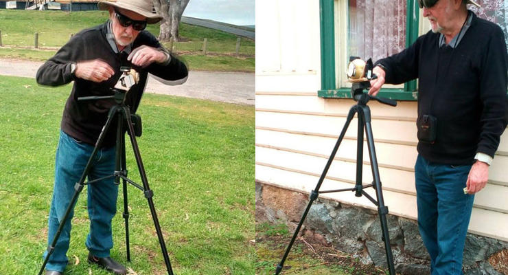 Австралиец создал работающую фотокамеру из картошки