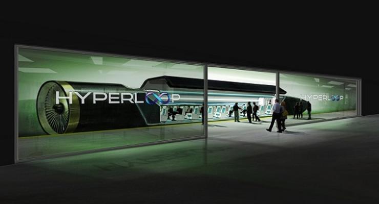 От 800 км/час: В Сети показали сверхскоростной поезд от  основателя Tesla